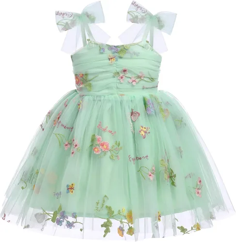 AWIBMK Vestido de tul con lentejuelas y estrellas para el primer cumpleaños, sin mangas, con lazo, decoración de princesa, fiesta de tartas