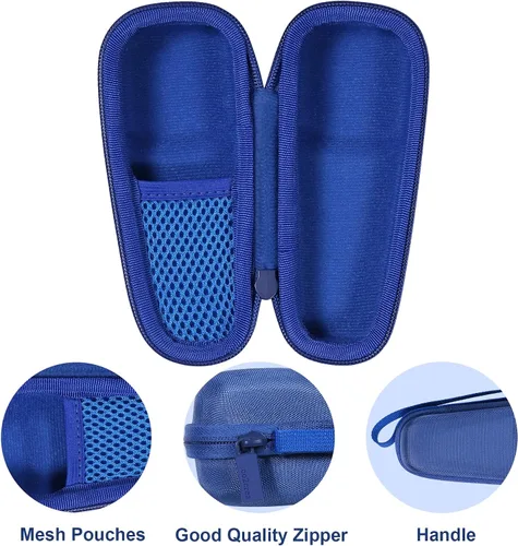 Miniatura 3 de co2CREA Estuche rígido compatible con cepillo de limpieza facial sónico NågraCoola CLIE 2 1 (azul)