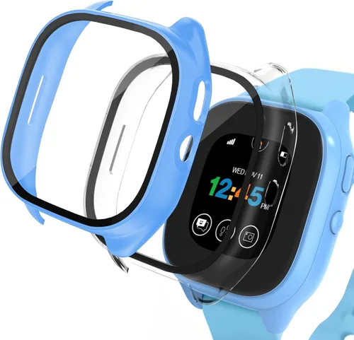 Miniatura 13 de Kuaguozhe Paquete de 2 fundas compatibles con Gizmo Watch 2, protector de pantalla para niños (paquete de 2), funda protectora general