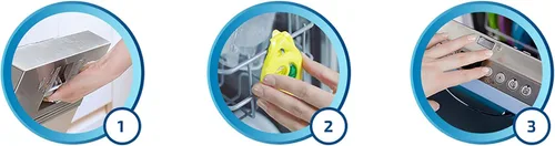 Miniatura 3 de Finish Ambientador para lavavajillas con tecnología antiolor, aroma a lima y limón, hasta 60 lavados