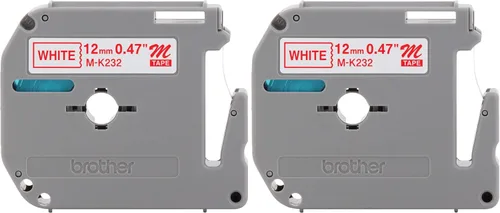 Miniatura 14 de Brother Etiqueta de forma continua de 0.37 "X26.20' (BRTM521), negro/azul
