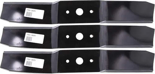 Miniatura 2 de CUB CADET 759-3825 Cuchillas de 16.5 pulgadas, paquete de 3 tractores GT2186 GT2521 4814 4815 4816 2518-48 de 48 pulgadas