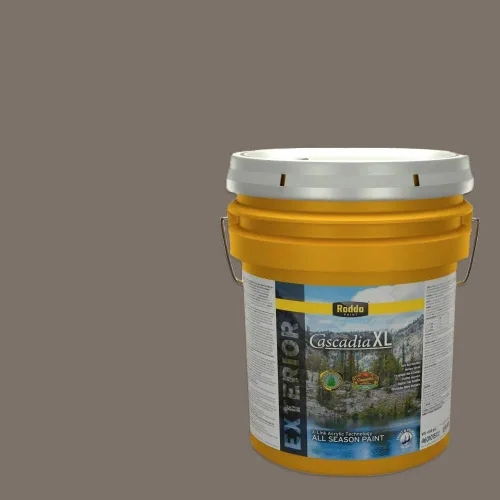 Miniatura 47 de Rodda Paint CASCADIA XL Pintura e imprimación satinada para exteriores en uno, cuarto de galón, azul playa norte