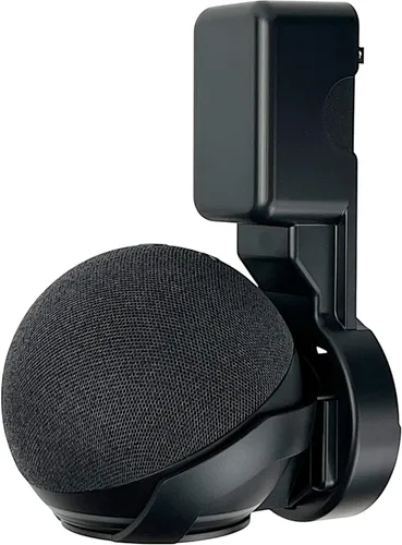 Miniatura 3 de ] Soporte de pared para Dot 4ª y 5ª generación y Hopestar H52, soporte de suspensión de salida con gestión de cables integrada, sin taladrar Negro