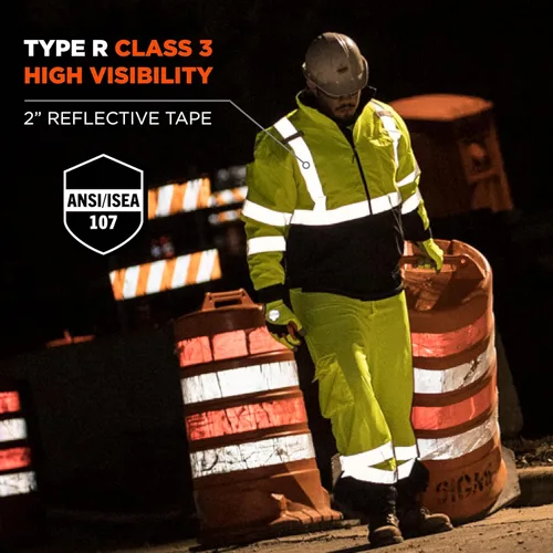 Miniatura 5 de Chaqueta de seguridad bomber de alta visibilidad Ergodyne Hi Vis Lima