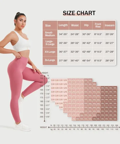 Miniatura 6 de Natural Feelings Buttercloud - Paquete de 3 leggings para mujer, cintura alta, pantalones de yoga suaves como la mantequilla, para uso diario