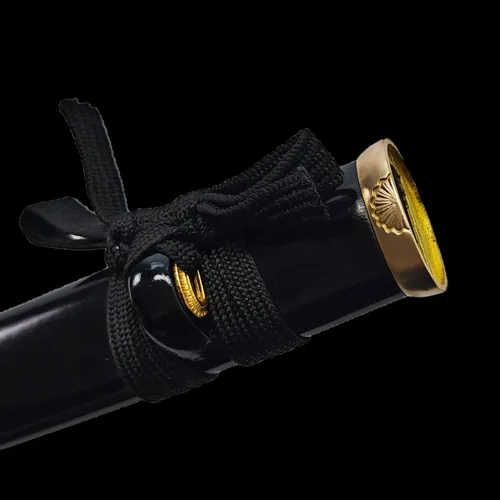 Miniatura 3 de Cuchillo de acero al manganeso 1065 hecho a mano con accesorios de cobre