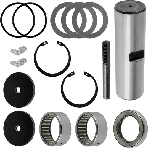 Miniatura 5 de Caltric Kit de pines King compatible con carcasa retroexcavadora 480D 480C 580C 580D 580D 580E 586E ranura central D103156