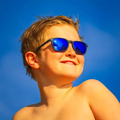 Miniatura 3 de Matcheck Paquete de 12 lentes de sol con lentes de espejo para niños, lindos lentes clásicos, regalos de fiesta para niños y niñas, accesorios