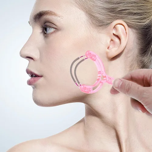 Miniatura 7 de 3 Pcs Facial Hair Remover Set Manual Spring Epilator for Women Face Upper Lip Chin Hair Removal for Sensitive Skin Random