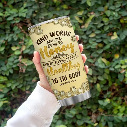 Miniatura 3 de winorax Vaso de abeja, regalos para mujeres y niñas, vasos de abejas reina, estilo de dibujo, vasos de acero inoxidable, taza de viaje para café, 20
