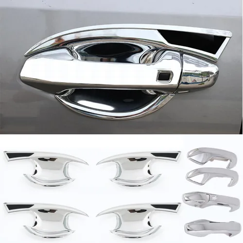 MUXEE 9 piezas de cubierta para manija de puerta exterior, cubierta para manija de puerta en forma de cuenco para Kia Forte K3 2019 2020 2021 2022
