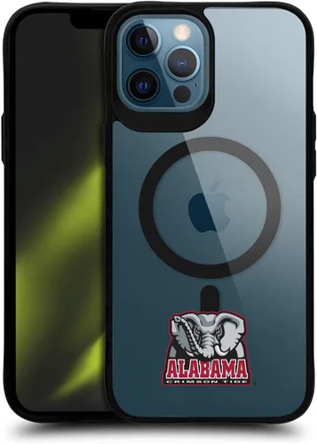 Miniatura 297 de Head Case Designs Funda de gel suave con licencia oficial de la Universidad de Alabama UA Collage compatible con Apple iPhone 13 Pro Max