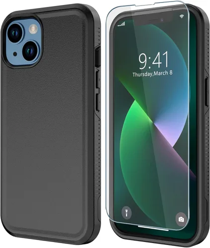 Miniatura 21 de Diverbox Funda para iPhone 13 [A prueba de golpes] [A prueba de caídas] [A prueba de polvo], Funda de Teléfono de Protección Resistente para Apple