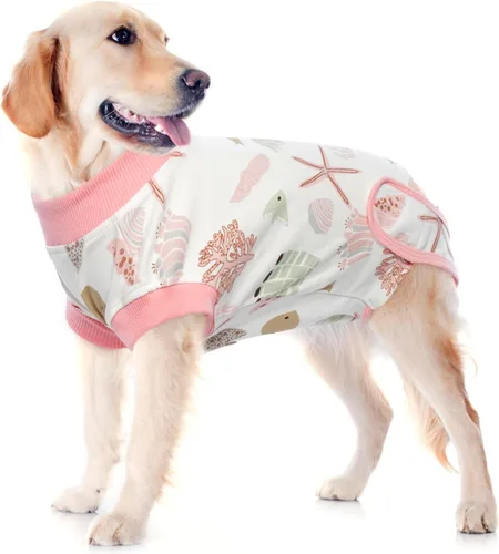 Miniatura 8 de IDOMIK Traje de recuperación para perros – Mono ajustable antilamidas para después de la cirugía, traje esterilizador de esterilización masculino