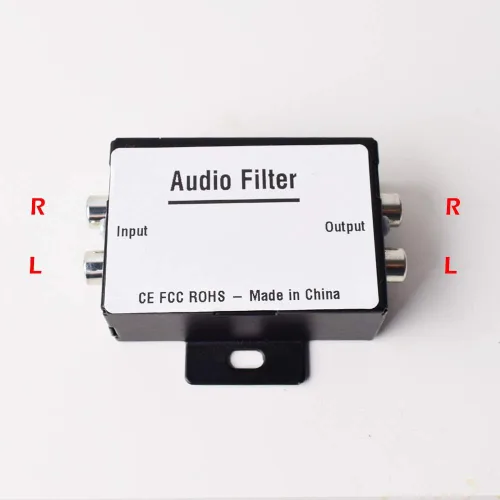 Miniatura 4 de Aislador de ruido de audio para coche, filtro de radio, eliminador de ruido para auto, camión, barco, altavoces, amplificador, ecualizador, señal RCA