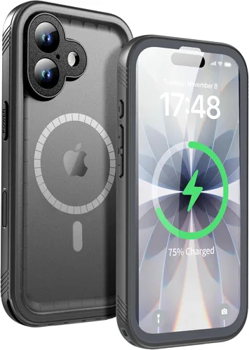 Miniatura 44 de SPORTLINK Funda para iPhone 15 Pro Max, IP68 resistente al agua, protección militar, cuerpo completo, resistente, a prueba de golpes, sellado 360, a