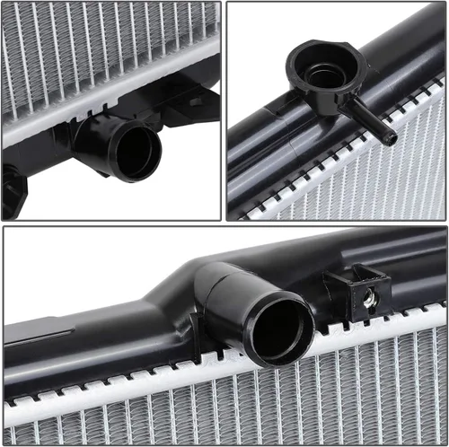 Miniatura 3 de DNA Motoring OEM-RA-1909 Radiador de aluminio compatible con 97-01 Camry 2.2L AT, 28-5/8 pulgadas de ancho x 15-11/16 pulgadas de alto x 5/8