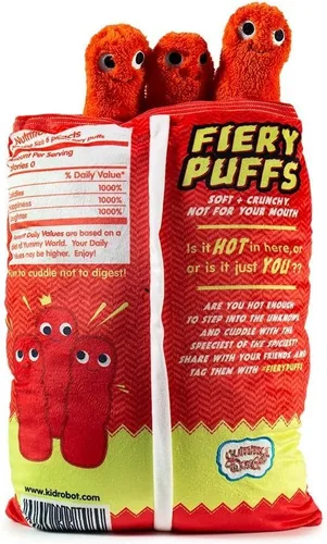 Miniatura 3 de Kidrobot Yummy World Frye and the Fiery Puffs - Peluche de 24 pulgadas