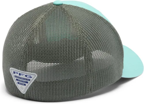 Miniatura 1014 de Columbia - Gorra de malla con bandera con árboles unisex para adultos, corona alta