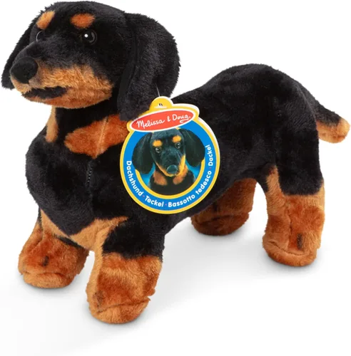 Miniatura 6 de Melissa & Doug Dachshund Gigante - Perro de Peluche Realista Grande