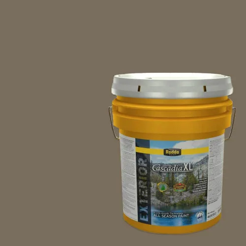 Miniatura 63 de Rodda Paint CASCADIA XL Pintura e imprimación satinada exterior en uno, cuarto de galón, resistencia industrial
