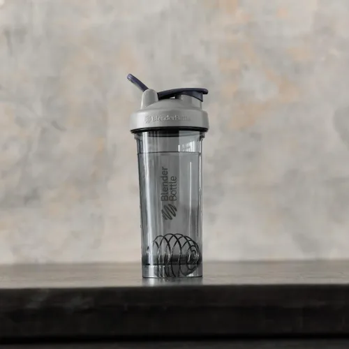 Miniatura 7 de BlenderBottle - Botella mezcladora serie Pro ideal para batidos de proteínas y bebidas de preentrenamiento, 32 onzas, color gris piedra (Pebble Grey)