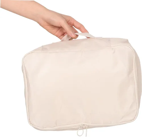 Miniatura 8 de NOLITOY Juego de 7 cubos de equipaje de viaje para equipaje de capacidad, bolsas organizadoras para ropa, zapatos, artículos de tocador, bolsas