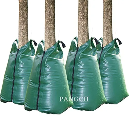 Miniatura 6 de Bolsa de riego de árboles de liberación lenta de 20 galones, bolsa de riego por goteo para árboles recién plantados o establecidos (1 unidad)