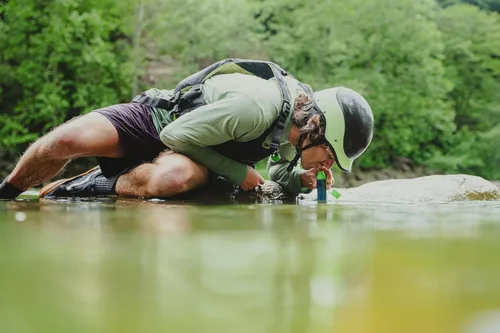 Miniatura 7 de LifeStraw Peak Series - Filtro de agua personal solo para senderismo, camping, viajes, supervivencia y preparación para emergencias. Elimina Limeade