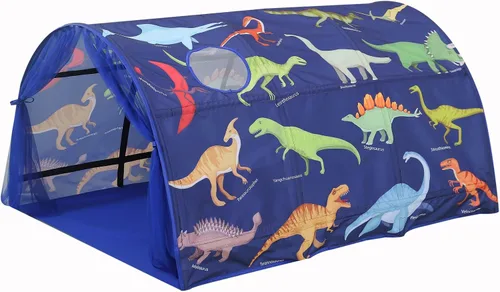 Miniatura 9 de Tienda de campaña para niños Lucky castle Bed Tent plegable casa de juegos para niños, tiendas de campaña para niñas y niños, toldo para dormir