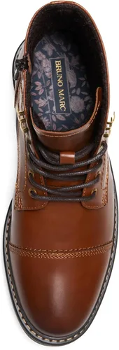 Miniatura 2 de Bruno Marc Botas de motocicleta para hombre, botas de vestir Oxford