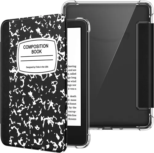 Miniatura 24 de Fintie Funda delgada para Kindle de 6 pulgadas (11ª generación - versión 2024/2022), ultra transparente, suave, flexible, transparente, cubierta