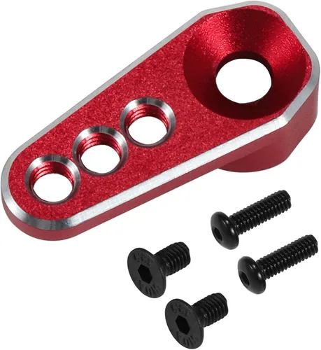 Miniatura 7 de TRX4M actualiza Aluminio CNC 25T Servo Cuernos Brazo de dirección para 1/18 RC Crawler 97054-1 97074-1 Accesorios (azul)