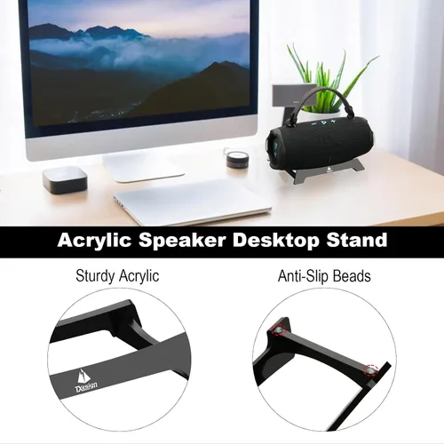 Miniatura 4 de Soporte de escritorio para altavoces JBL Charge 6/Charge 5/Charge 4, soporte de mesa acrílico para altavoces JBL Charge Base Display Stand Soporte