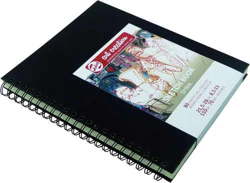 Miniatura 3 de Talens Art Creation Cuaderno de bocetos espiral 21,5X28 cm, 80 páginas, 110Gr (9313212M)