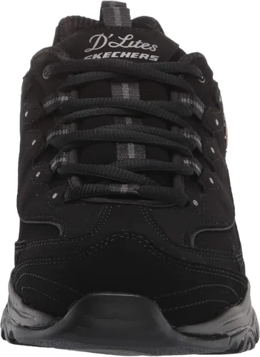 Miniatura 2 de Skechers D'Lites - Tenis de espuma viscoelástica con cordones para mujer