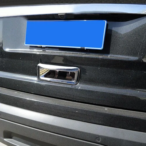 Miniatura 2 de Ajuste de la cubierta del cuenco de la manija de la puerta trasera de la puerta trasera del cromo para Ford Explorer 2011-2015