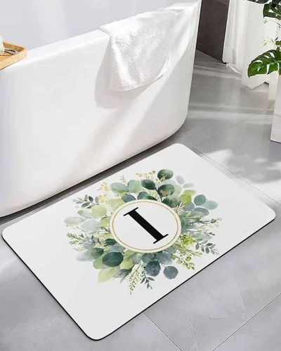 Miniatura 7 de Tapete de baño de flores vintage para bañera, antideslizante, de secado rápido y absorbente, tierra de diatomeas, cocina, ducha, fregadero, lavable