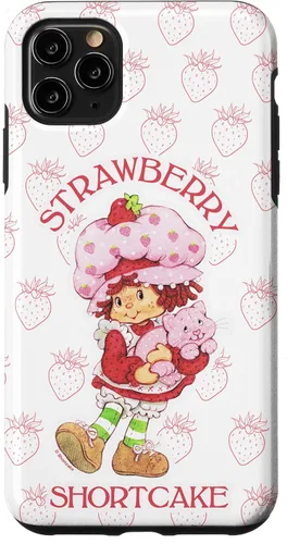 Miniatura 16 de iPhone 14 Strawberry Shortcake Cutie - Funda con diseño de fresas vintage
