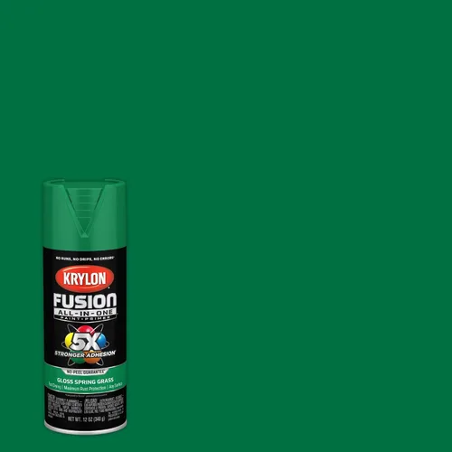 Miniatura 329 de Krylon Fusion - Pintura en aerosol adhesiva todo en uno para uso en interiores y exteriores, 12 onzas, aluminio