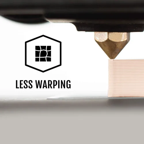 Miniatura 5 de HATCHBOX Filamento de impresora 3D PLA beige de 1.75mm, carrete de 1 KG, precisión dimensional +/- 0.03 mm, filamento de impresión 3D Púrpura