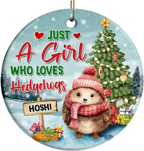 Miniatura 26 de Regalos para amantes de las mascotas, adorno de Navidad personalizado, árbol de Navidad de mapache, regalos para niñas y niños, adorno de mapache