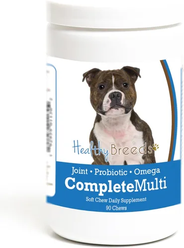 Miniatura 56 de Healthy Breeds Pug todo en uno multivitamínico suave masticable 60
