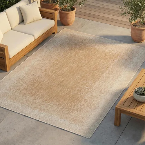 Miniatura 11 de FH Home Alfombra plana tejida para exteriores, impermeable, fácil de limpiar, resistente a las manchas, hilo de polipropileno de alta calidad
