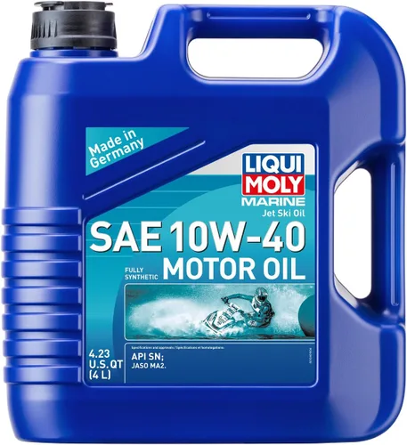 Liqui Moly Marine PWC Oil SAE 10W-40 | 4 L | Aceite para motores de 4 tiempos | SKU: 20530
