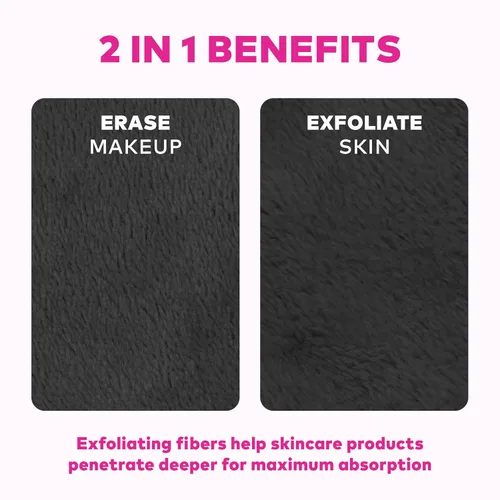 Miniatura 6 de El juego original de 7 días de MakeUp Eraser borra todo el maquillaje con solo agua, incluyendo rímel impermeable, delineador, base, lápiz labial