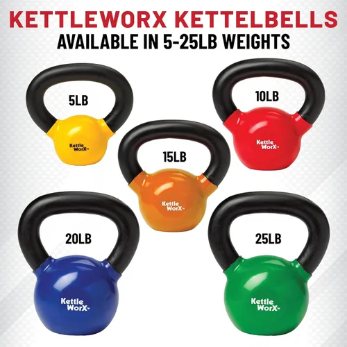Miniatura 7 de Kettleball Weight para entrenamiento de fuerza, acondicionamiento y fitness
