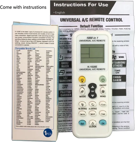 Miniatura 2 de Control remoto universal de CA compatible con aire acondicionado