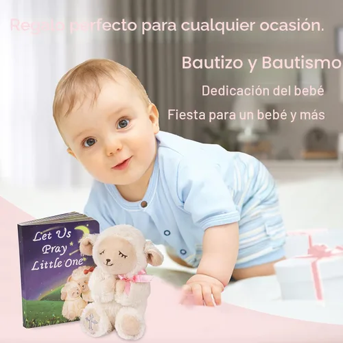 Miniatura 6 de MyMateZoe Regalos de bautismo para niños, gran conjunto de regalos de bautizo, dedicación y bautismo para niños y bebés recién nacidos, incluye